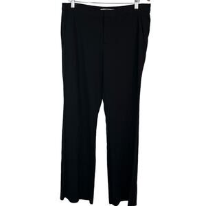 Zara Woman Black Straight wide Pants Large